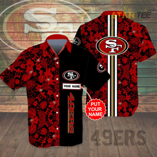 San Francisco 49ers 3D Hawaiian Shirt