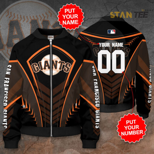 San Francisco Giants 3D Bomber Jacket 01