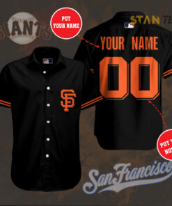 San Francisco Giants 3D Sleeve Dress Shirt 01