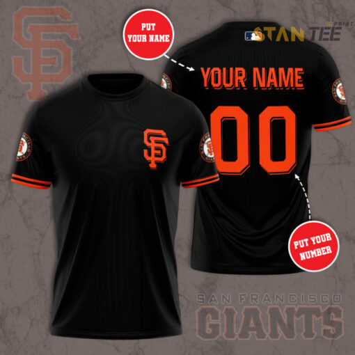 San Francisco Giants 3D T shirt 01