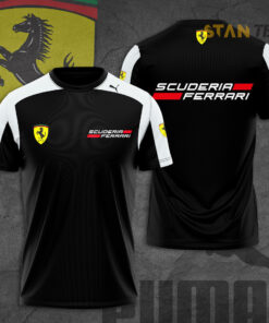 Scuderia Ferrari 2022 Team 3D T Shirt F1SF004