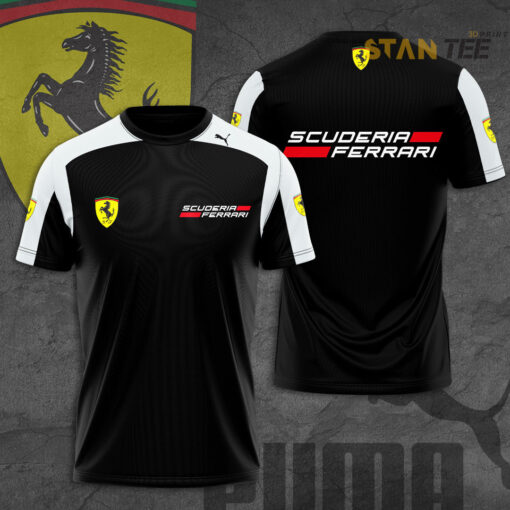 Scuderia Ferrari 2022 Team 3D T Shirt F1SF004