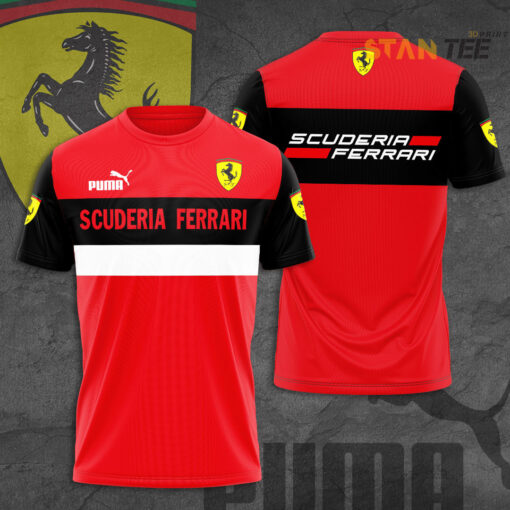 Scuderia Ferrari 3D T shirt F1SF003