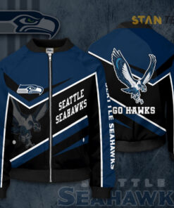 Seattle Seahawks 3D Bomber Jacket 01