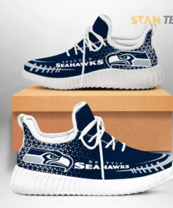 Seattle Seahawks Custom Sneakers 01