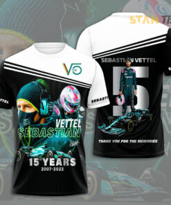 Sebastian Vettel 3D T shirt 01