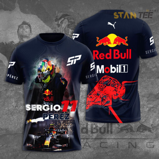 Sergio Perez 3D T shirt