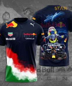 Sergio Perez F1 3D T shirt