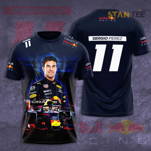 Sergio Perez Mendoza 3D T shirt