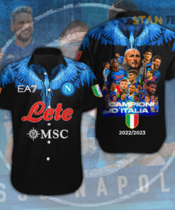 Ssc Napoli short sleeve dress shirts OVS17723S4