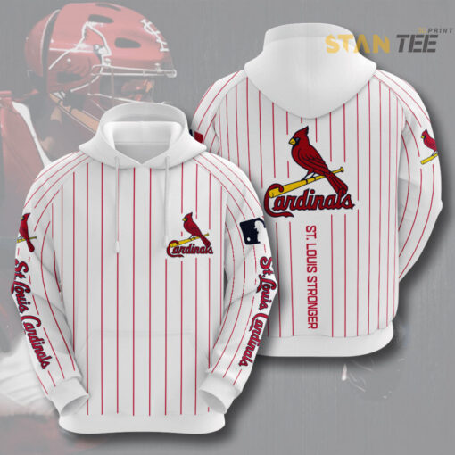 St. Louis Cardinals 3D Hoodie MLBS001