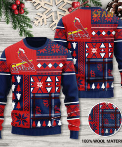 St. Louis Cardinals Christmas 3D Sweater S1