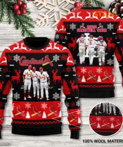 St. Louis Cardinals Farewell Tour 3D Ugly Sweater