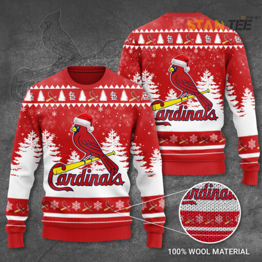 St. Louis Cardinals Ugly Christmas 3D Sweater