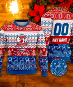 Sydney Roosters 3D Christmas Sweater 2022