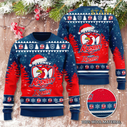 Sydney Roosters 3D Sweater 2022