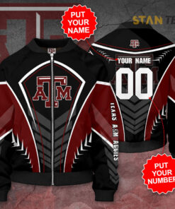 Texas AM Aggies 3D Bomber Jacket 01