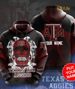 Texas AM Aggies 3D Hoodie 01