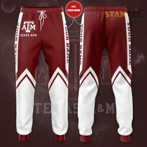 Texas AM Aggies 3D Sweatpant 01