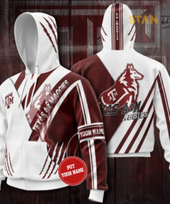 Texas AM Aggies Zip up Hoodie