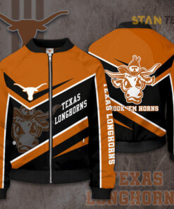 Texas Longhorns 3D Bomber Jacket 02