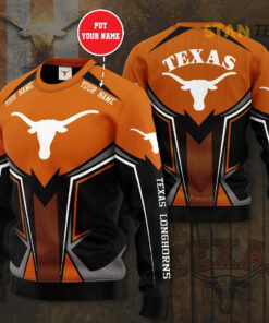 Texas Longhorns 3D Sweatshirt 01