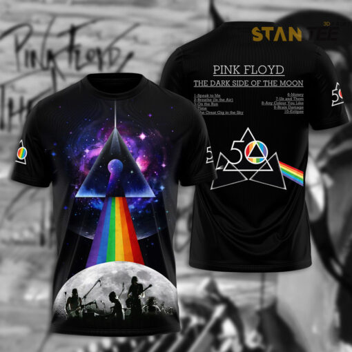 The Dark Side of the Moon Pink Floyd T shirt OVS29723S3