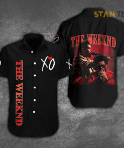 The Weeknd Sleeve Dress Shirt 04