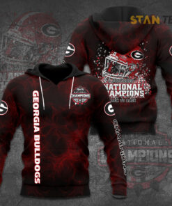 The best Georgia Bulldogs 3D hoodie 01