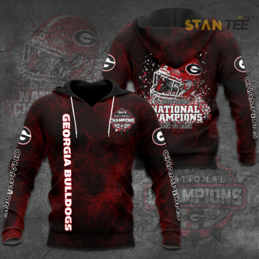 The best Georgia Bulldogs 3D hoodie 01