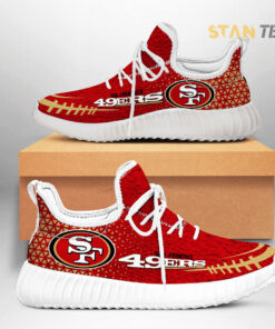 The best San Francisco 49ers Custom Sneakers 01