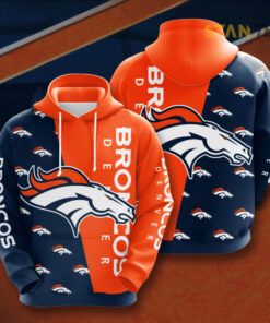 The best selling Denver Broncos 3D hoodie 01