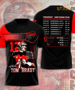 Tom Brady 3D T shirt