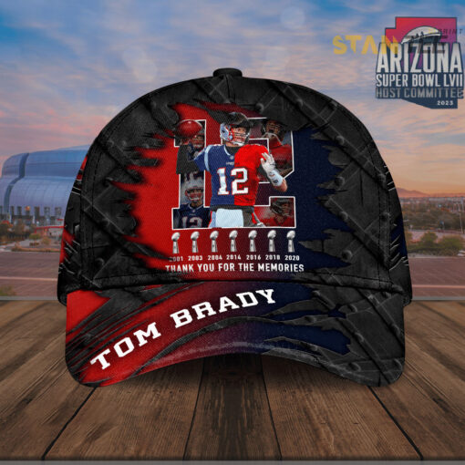 Tom Brady Hat Tom Brady Custom Cap 01