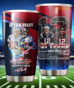 Tom Brady NFL Tumbler Cup