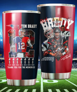 Tom Brady Tumbler Cup