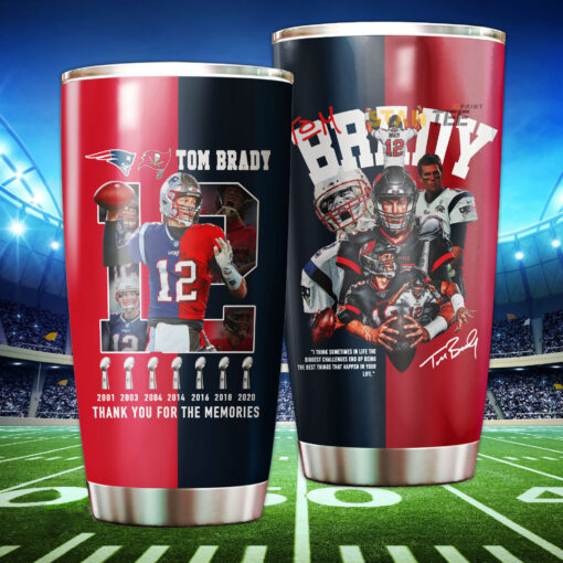 Tom Brady Tumbler Cup