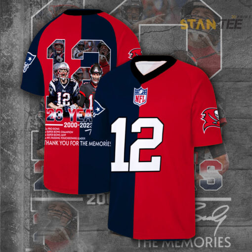 Tom Brady football jersey shirt