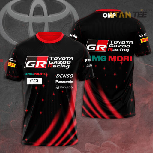 Toyota Gazoo Racing 3D T shirt NCRTGR004