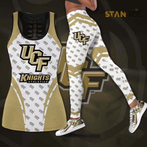 UCF Knights Hollow Tank Top Leggings 01