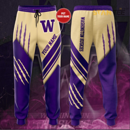 Washington Huskies 3D Bomber Jacket 01 1