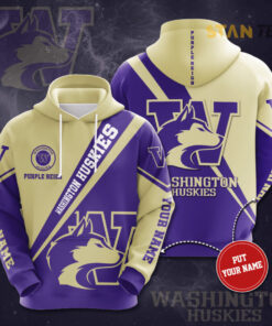 Washington Huskies 3D Hoodie 01