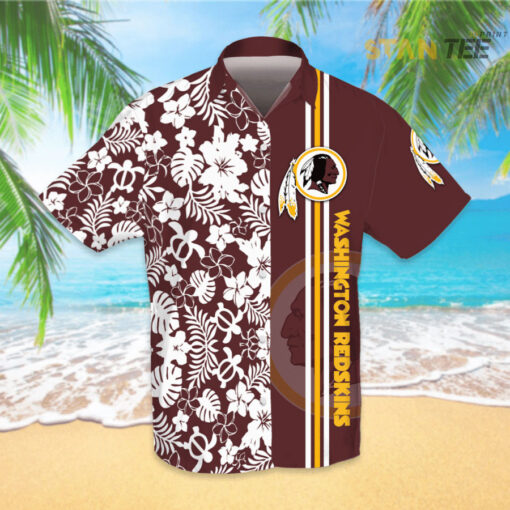 Washington Redskins 3D Hawaiian Shirt