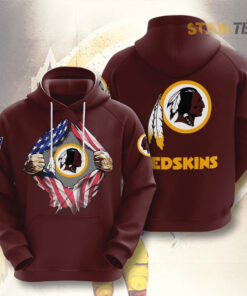 Washington Redskins 3D Hoodie 01