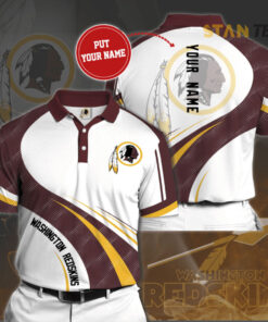 Washington Redskins 3D Polo 01