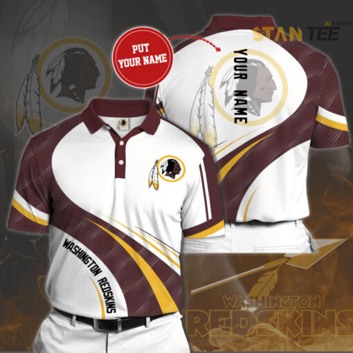 Washington Redskins 3D Polo 01