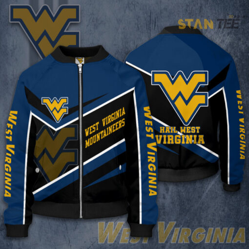 West Virginia Mountaineers 3D Bomber Jacket 01