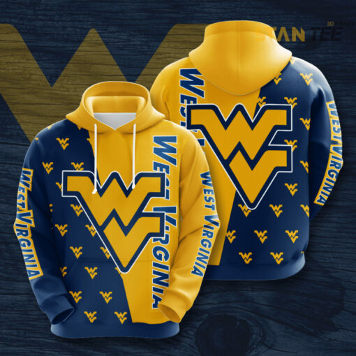 West Virginia Mountaineers 3D Hoodie 06