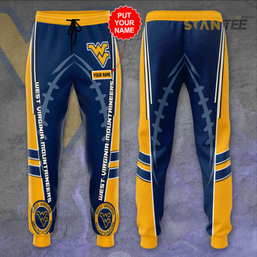 West Virginia Mountaineers 3D Sweatpant 01