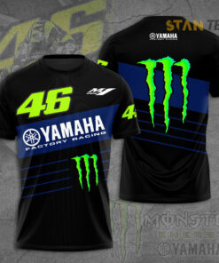 Yamaha Monster x Valentino Rossi VR46 3D T shirt